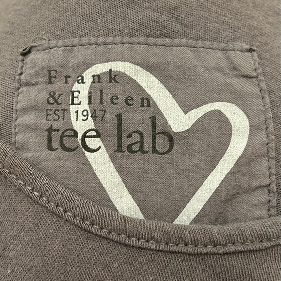 Frank & Eileen Tee Lab Long Layering Cotton Racerback Tank Grey Size Small - Picture 6 of 8